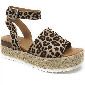 Cheetah Platform Shoes